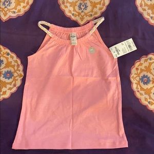 Osh Kosh Pink Braided Tank Top